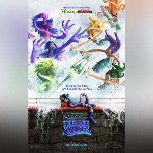 Ruby Gillman Teenage Kraken (2023) Original D/S Movie Poster 27x40 Toni Collette